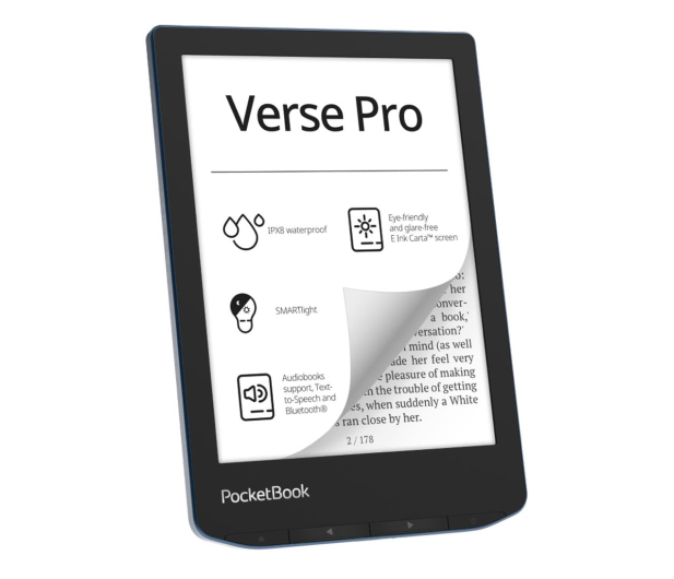 POCKETBOOK 634 Verse Pro azure - 1265338 - zdjęcie 4